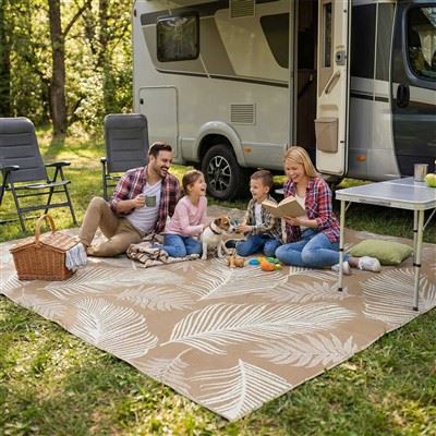 9x12 pés impermeáveis ​​de PP exterior Mat For RV Decks